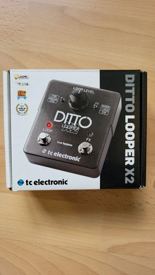 TC Electronic Ditto X2 Looper - Looper Effektpedal für Gitarren - gebraucht - Bild 2 von 4