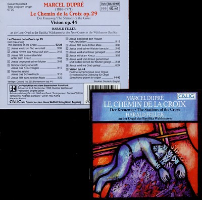 MARCEL DUPRE Der Kreuzweg - Vision HARALD FELLER