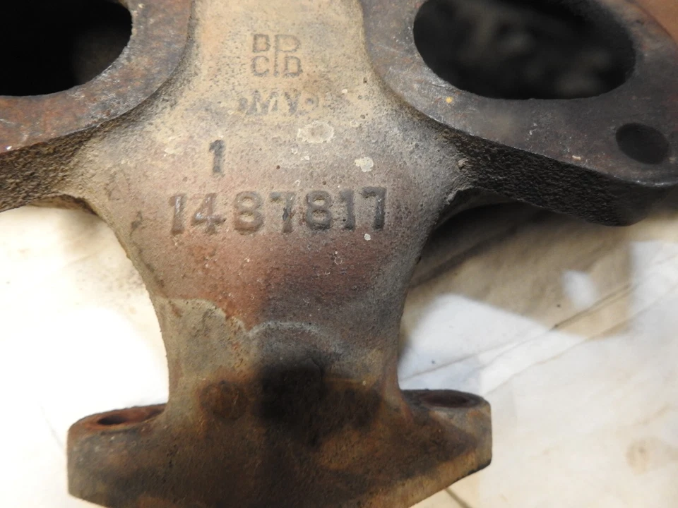 Colector de escape 1487817 LH para Chrysler & Imperial 331 Hemi IG0805 1955-1956 Foto 2 de 4