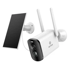 ANNKE 4MP PIR Security Camera System Solar Panel Wireless Outdoor Two Way Audio