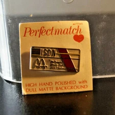 VINTAGE MCDONALD'S MCDONALDS ISDN ILLINOIS BELL AT&T NETWORK SYSTEMS PIN