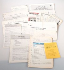 KODAK LITERATURE, LARGE LOT