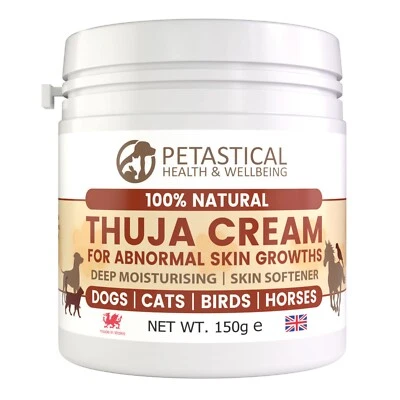 Thuja Cream Horse Dog Cat Bird Wart Remover Skin Tag Growths Itch Treatment 150g