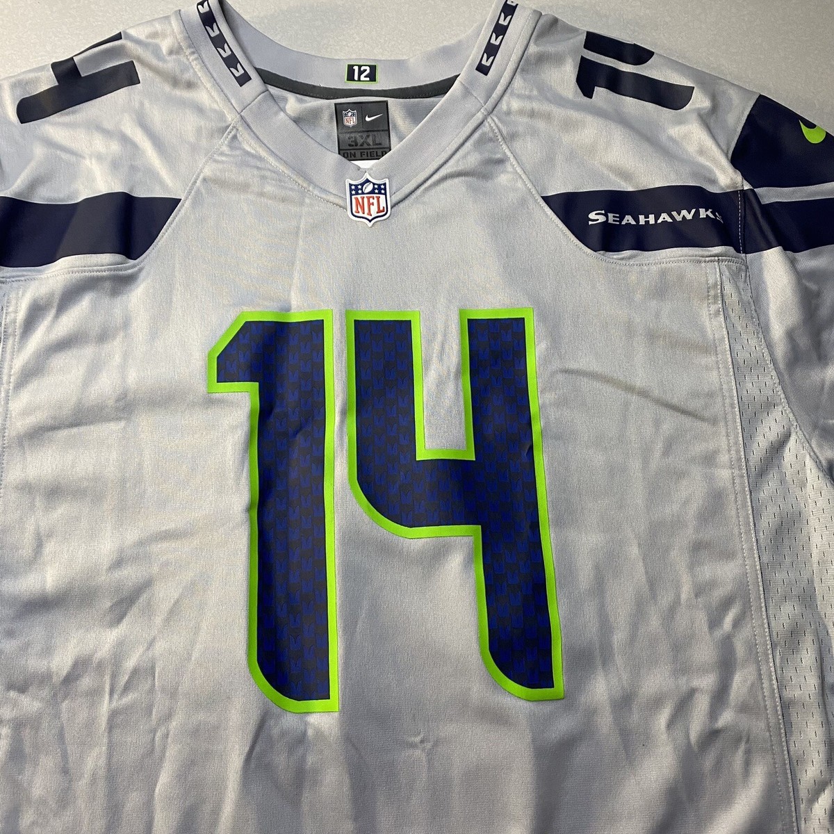 ユニフォーム Seattle Seahawks NFL Jersey DK Metcalf Men's Seattle Seahawks DK Metcalf Nike College Navy Vapor Elite