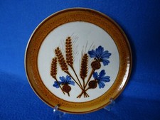 SMF Schramberg Kornblume Handbemalt  Kuchenteller 19,8 cm