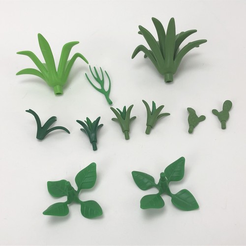 Playmobil Green Plant Shrub Landscape Greenery Flower Bush Parts Lot Collectible - Picture 12 of 12