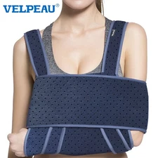 Velpeau Medical Arm Sling Shoulder Immobilizer Rotator Cuff Support Brace S-XXL