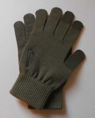 Nike Knitted Tech & Grip Gloves 2.0 Medium Olive/Medium Olive/Black L/XL