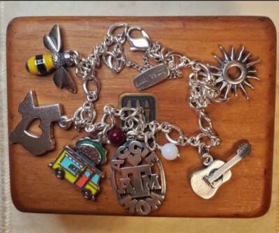 James Avery Aggies Mom Charm Bracelet