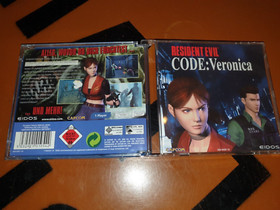## Resident Evil Code: Veronica - DE Release f. SEGA Dreamcast  - TOP ## USK 18