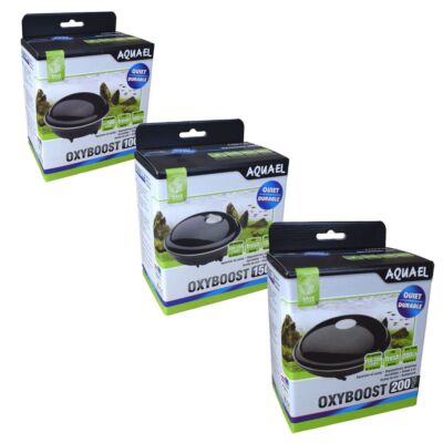 Aquael Oxyboost Aquarium Durchlüfter 100-200 Plus Geräuscharm und Wartungsfrei
