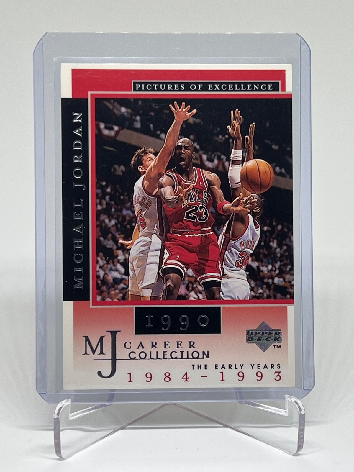 1998 Upper Deck Michael Jordan Career Collection #7 Chicago Bulls