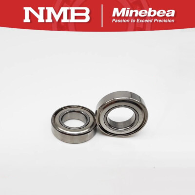 10pcs NMB Thailand 606ZZ R-1760KK Miniature Bearing Metal Seals