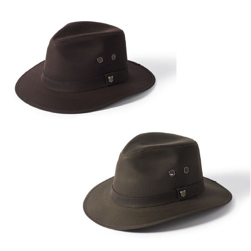 Failsworth Wax Cotton Drifter Fedora 