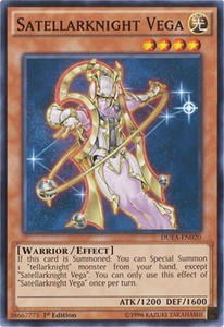 Satellarknight Vega - DUEA-EN020 - Common - 1st Edition x3 - Lightly Played