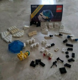 Vtg 1968 LEGO 6848 Classic Space Futuron  Strategic Pursuer  Complete  Manual 