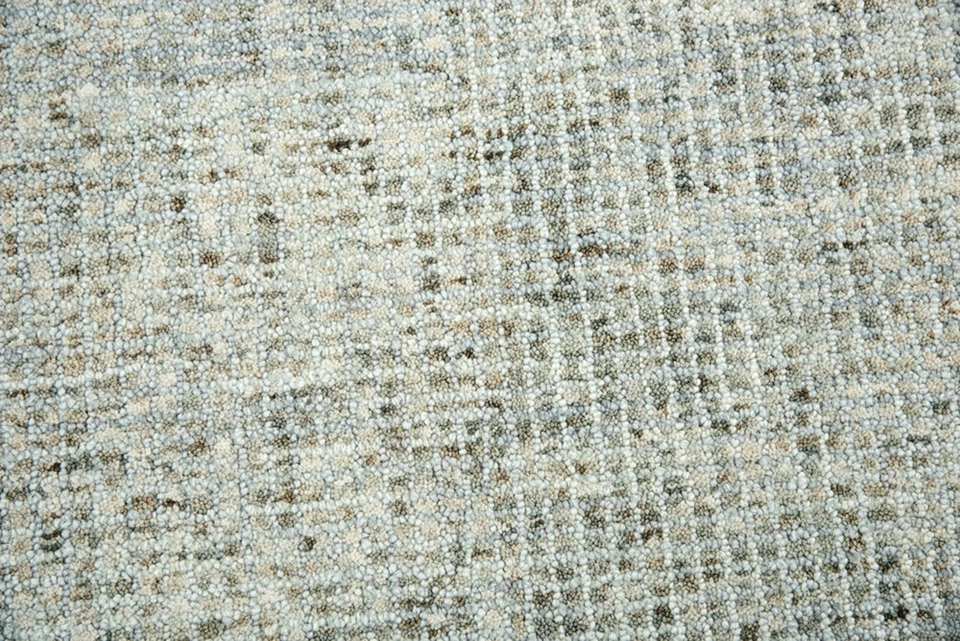 Rizzy Rugs Gray Single Color Wool Mosaic Contemporary Area Rug Solid TAL104 - Image 2 of 4