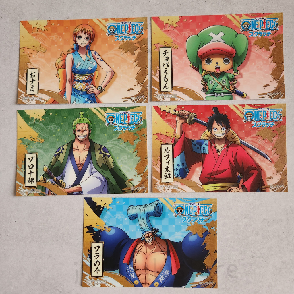 One Piece Seal Sticker set Zoro Nami Chopper Luffy japan | eBay