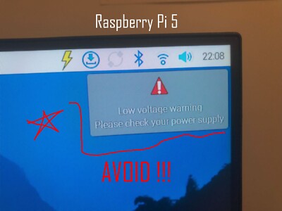 Raspberry Pi 5 PD Power Modul mit USB-C Kabel - Stromgrenzen entfernen