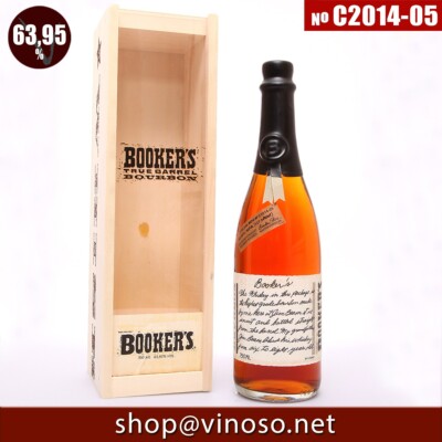 Booker's 7 yrs 5 mo Kentucky Straight Bourbon Whiskey 63,95% Batch No. C2014-05