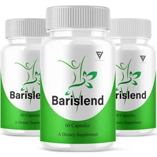 (3 Pack) Barislend Capsules Bari Slend Maximum Strength Reviews (180 Capsules)