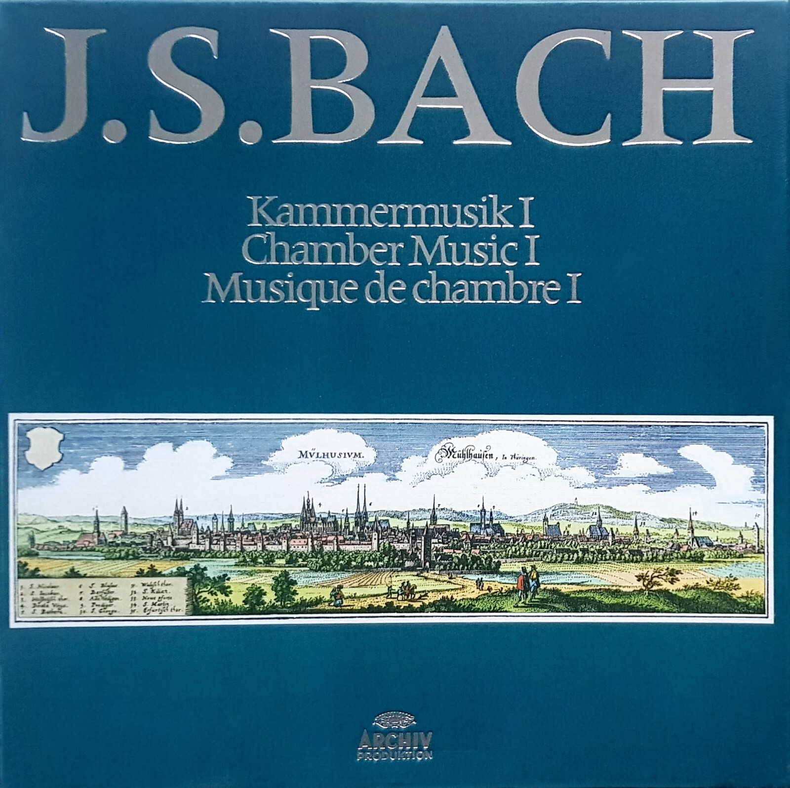 Archiv Bach-Edition: Chamber Music I- Szeryng- Sonatas & Partitas/ 7 LP Box Set