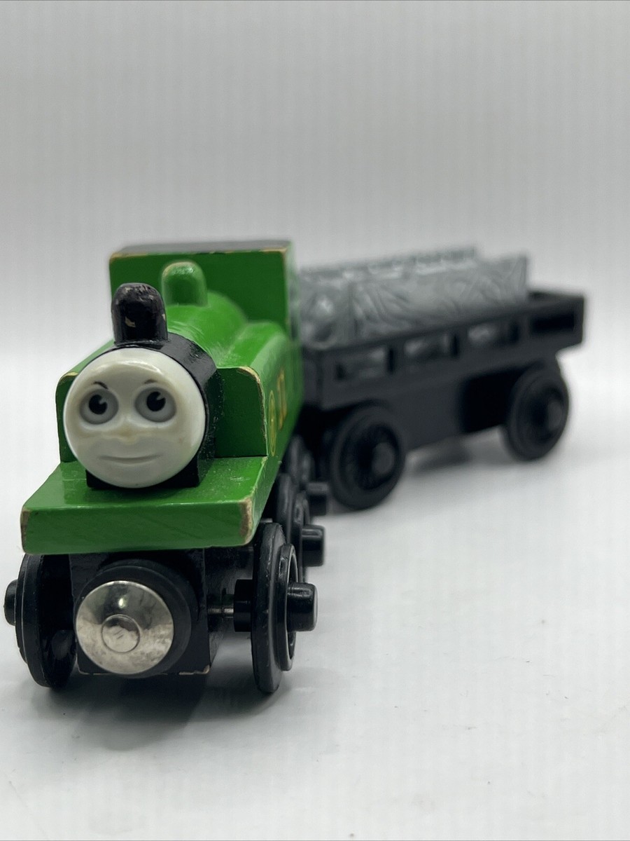 Thomas & Friends Wooden Railway Train OLIVER & SMELTING YARD CARGO