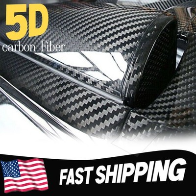 5D Carbon Fiber Car Stickers Door Sill Scuff Anti Scratch Tape Protection Film