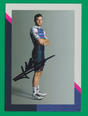 CYCLING cycling card BERT VAN LERBERGHE team QUICK STEP signed