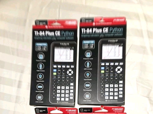 Texas Instruments TI-84 Plus CE Graphing Calculator - Black