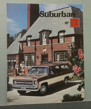 1979 GMC Suburban Sales Folder