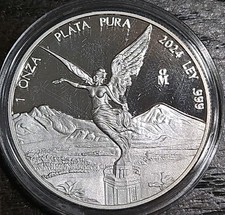 2024 Mexico 1 oz Silver Libertad Proof In Capsule 