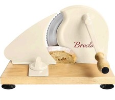 Manual bread slicer for homemade sourdough bread with adjustable thickness
