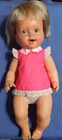 1966 BABY'S HUNGRY B1 MATTEL DOLL  W/Dress & Panty PATS PEND USA