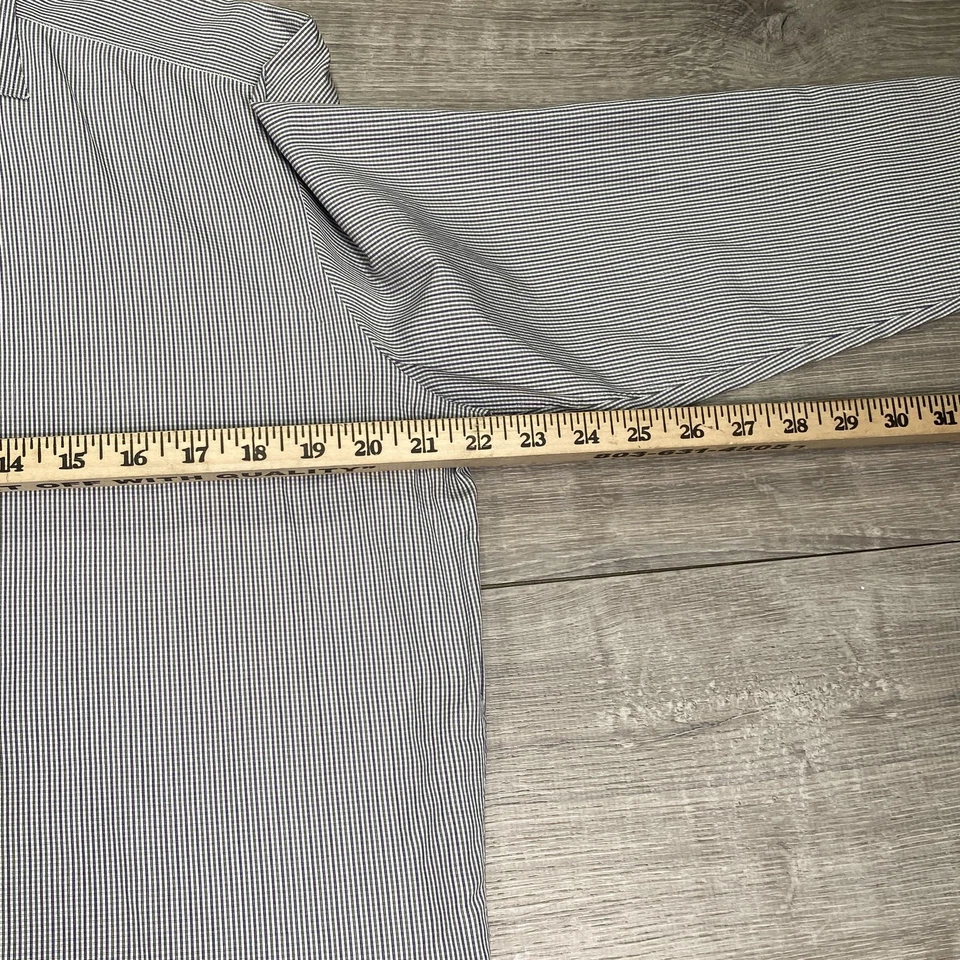 Camisa Truzzi Milano Para Hombres 16 41 Vestido Hecho en Italia Clásico Rayas Foto 4 de 4