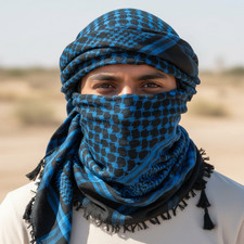 Cotton Keffiyeh Shemagh Arab Head Wrap Unisex Tactical Fashion Scarf Shawl