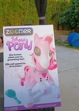 Zoomer Show Pony Interactive Electronic Toy Pink 2017 MPN 6036997 Ages 4-11