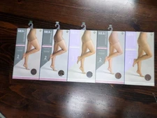 Silk Impressions Pantyhose 2-Pack Sheer (XL)   Lot of 10 pair (5 boxes)