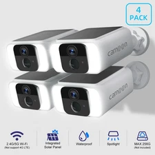Dual Band WiFi6 Solar Battery Power Wireless Security Camera 4MP Outdoor camera