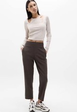 Athleta Size 2 Endless Pant Toasted Brown NWOT
