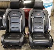2016-2024 Chevrolet Camaro Ss Coupe Front Seats Black Leather - Oem 2016-2024 Chevrolet Camaro Ss Coupe Front Seats Black Leather - Oem