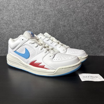 Nike Jordan Stadium 90 Weiß White Blau Blue Damen Herren Unisex Gr Eu 43 Uk 8.5