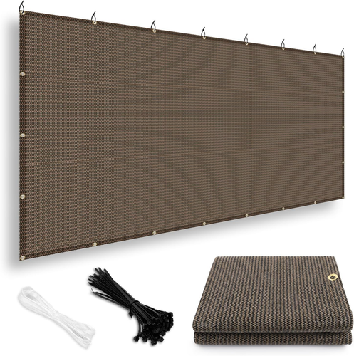 6X8 FT Sun Shade Cloth 95% UV Protection Pergola Shade Cover HDPE Material Outdo - Picture 1 of 7