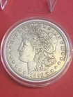 Morgan 1896 Silver Dollar Circulated $1 New Orleans 0.9 Fineness Uncertified