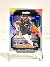 Jaylen Nowell Silver Prizm Panini Prizm 2021-22 Timberwolves