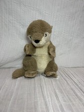 Warmies Stuffed Plush Weighted Brown Otter Microwave To Heat Cuddle Comfort Toy