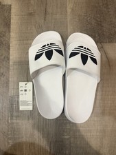 Adidas Adilette Lite Slide Men's Sandal Size 7 White FU8297 nwt