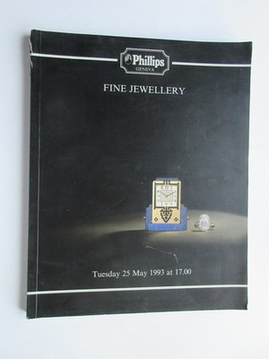Phillips Auction Catalog Fine Jewellery May 1993 Geneva