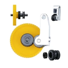 3D Printer Upgrade DLC Coated Hardened Steel Extruder Gear Replacement ARSS