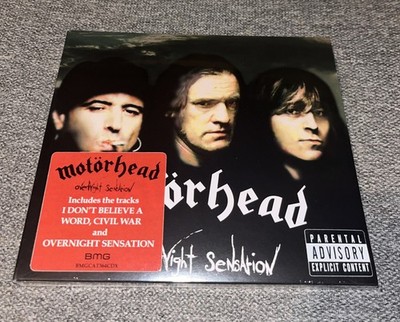 Overnight Sensation by Motorhead (New CD) Buy Any 3 Get 1 Free 